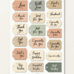 Labels & Tags - Stickers Sheet v7
